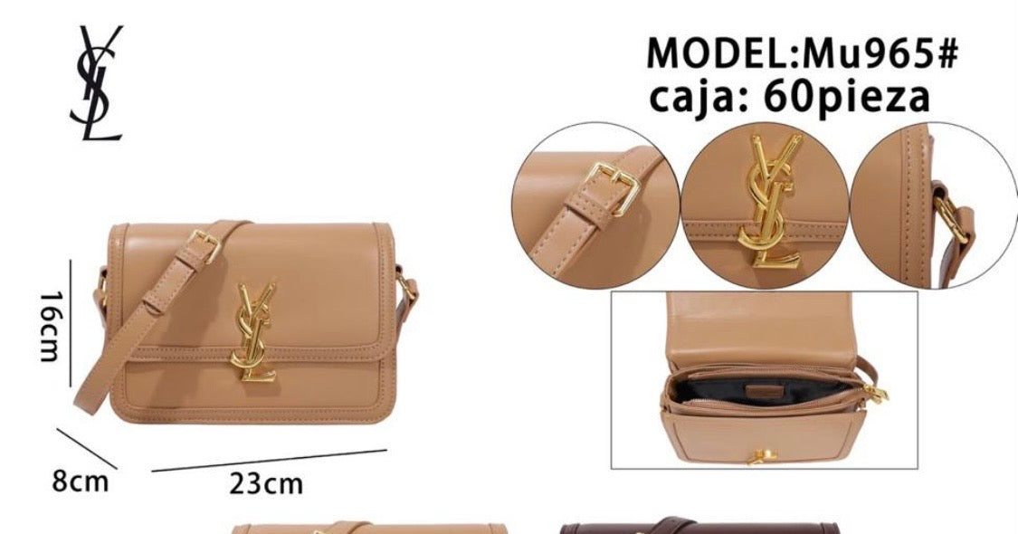 Bolsa Crossbody Saint/Laurant para dama 965