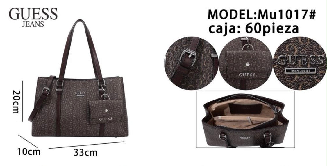 Bolsa Tote Gue/ss para dama 1017