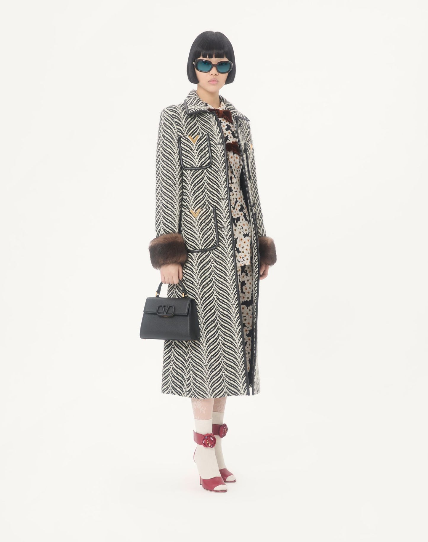 Bolso De Mano Pequeño Vsling De Piel Sintética Granulada 5535 Valen/ tina foto de refencia