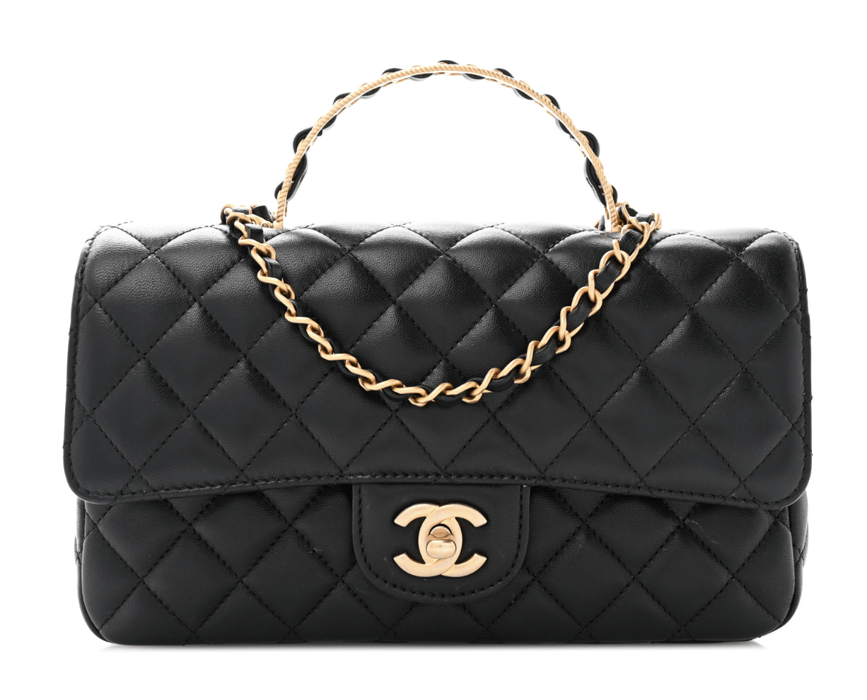 Bolso Chane/l Classic Single Flap Top Handle 9605