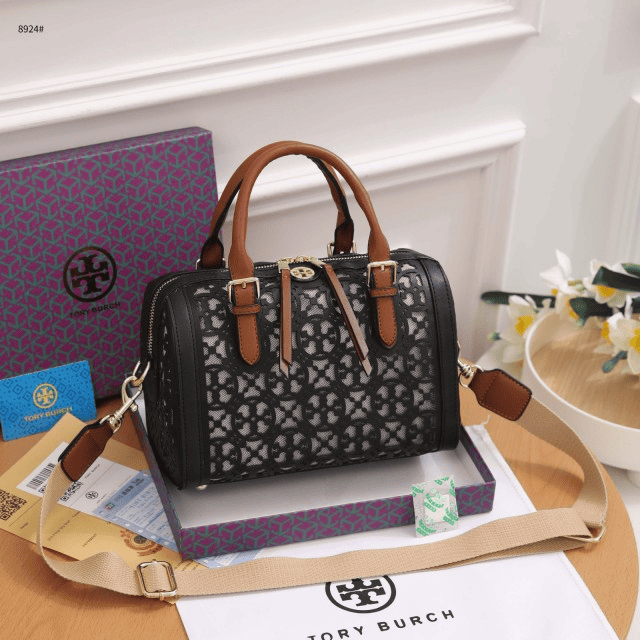 Bolso Tory B. laser cut Collection Negro 24025 foto de refencia