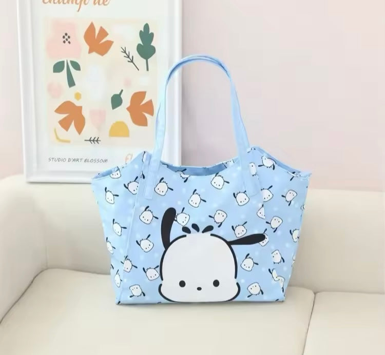 Bolsa casual de tela con cierre diseño Kawai mod. cos0504