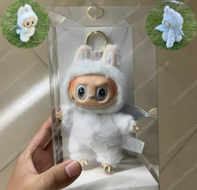 Labubu ángel edición especial rosa y blanco (J3)1234