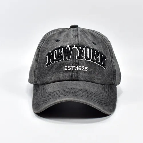 Gorra unisex 💯 por ciento algodón broche de metal ajustable y transpirable G25 New York