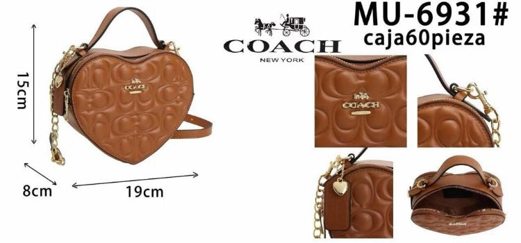 Bolsa de Corazon Coa/ch MU-6931