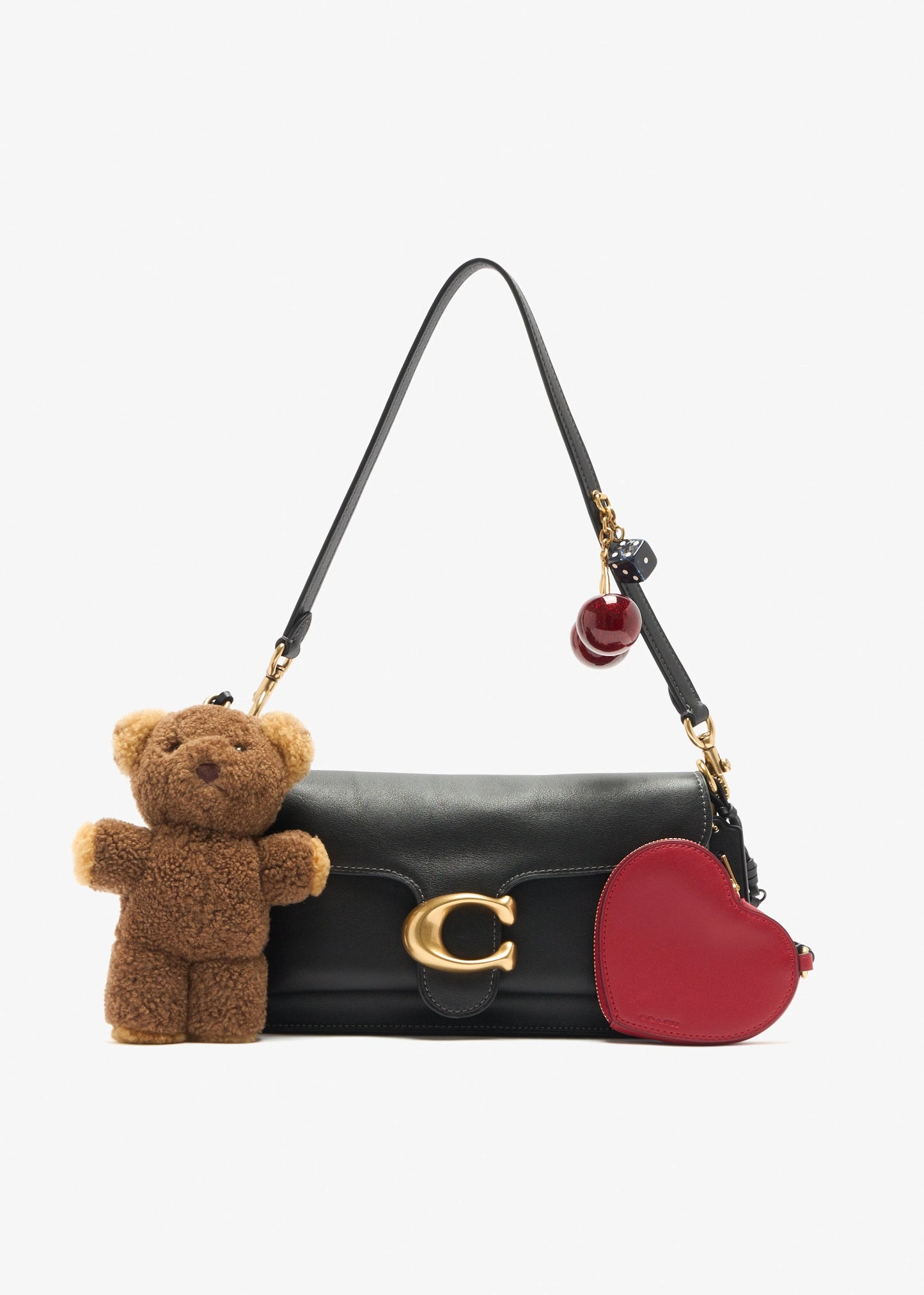 Set de dama de bolsa mini👜 con colgante Coa/ch LL-9825