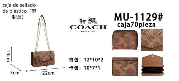 Set Triple Deluxe Coa/ch MU1129 incluye caja