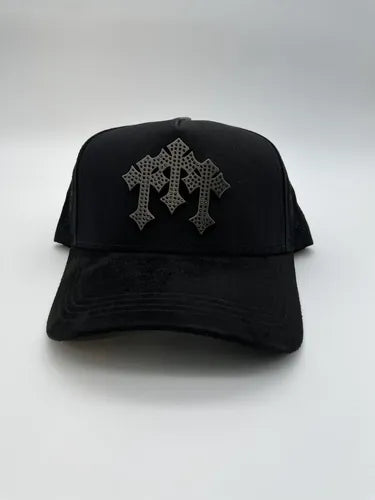 Gorra de caballero Bar/bas Ha/ts X rich the kid Black/out