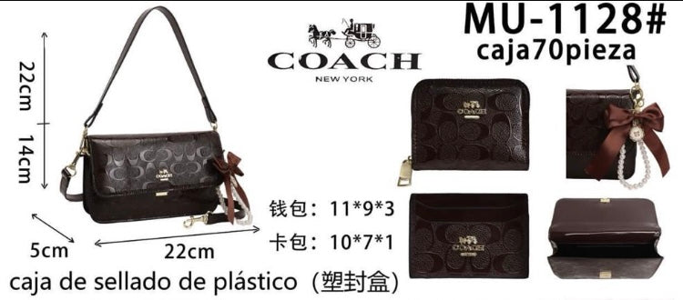 (NUEVO) Set Triple Deluxe Coa/ch MU1128 incluye caja