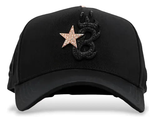 Gorra barbas ha/st golden rose B star