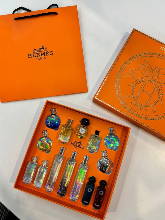Set de regalo de lujo Her-mes de 14 fragancias mini