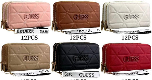 Cartera para dama Gue/ss ZH-006 doble cierre