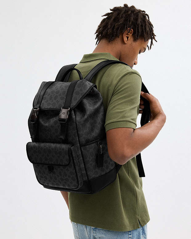Mochila Jumbo con Solapa unisex League Coac/h M-NS04