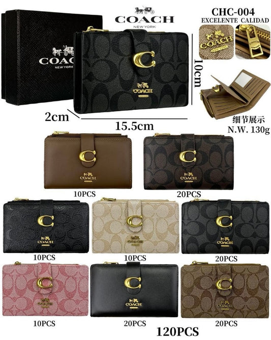 Cartera Tarjetero 2 en 1 Coac:h CQF-074-2