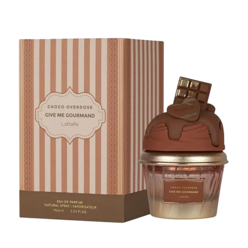 Perfume Give Me Gourmand Choco Overdose Unisex De Lattafa EDP 75ML