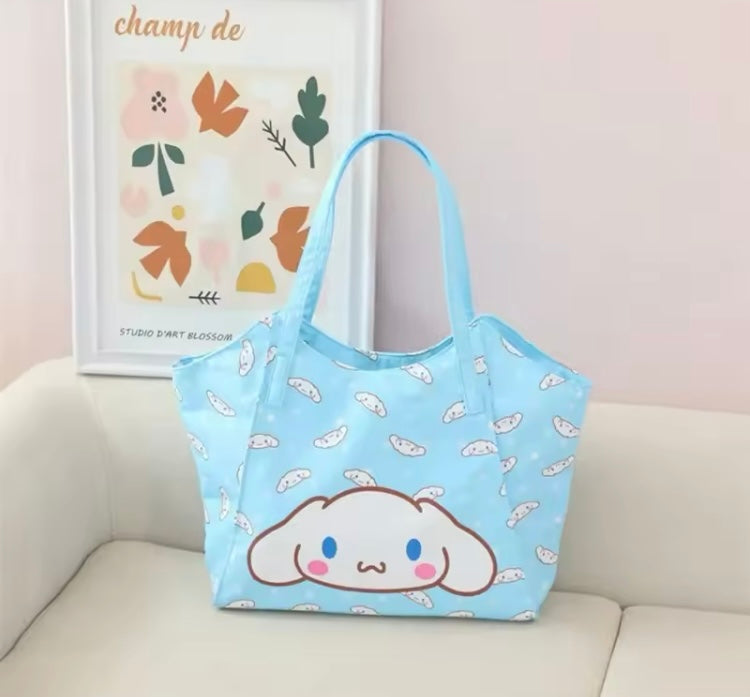 Bolsa casual de tela con cierre diseño Kawai mod.  cos0504