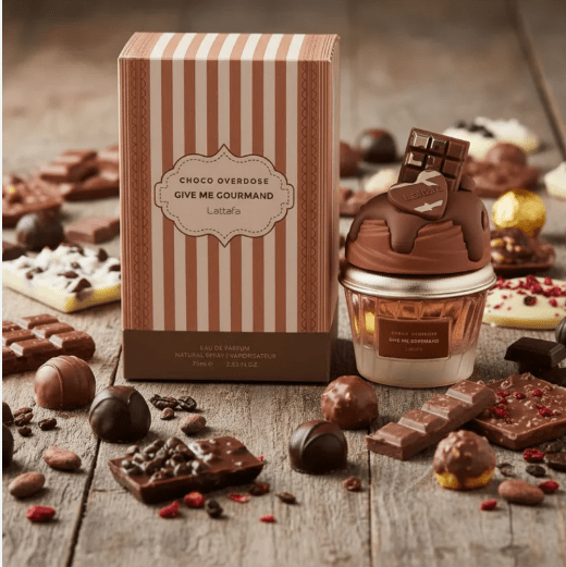 Perfume Give Me Gourmand Choco Overdose Unisex De Lattafa EDP 75ML
