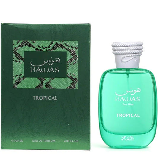 Perfume RASASI Hawas Tropical Eau De Parfum 100 ml para hombre