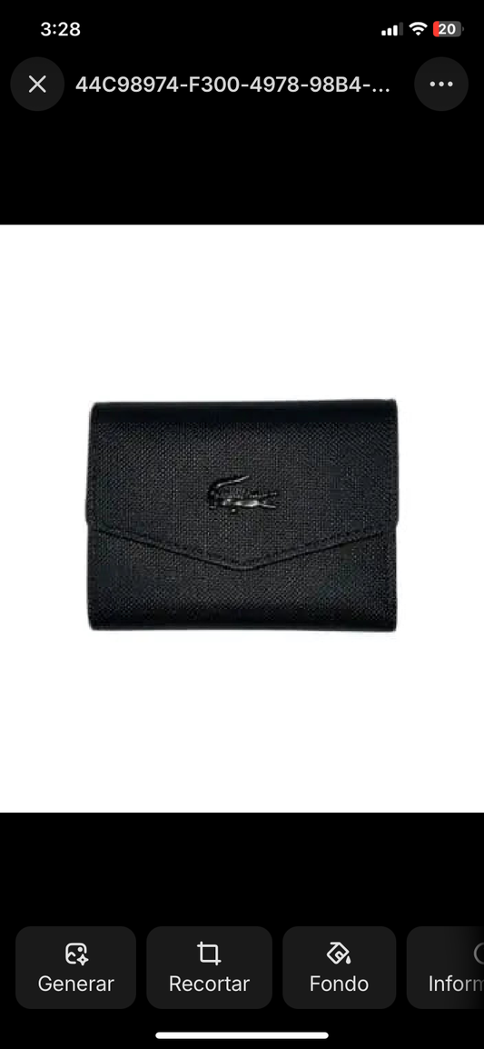 Cartera Lacost:e unisex chl-009