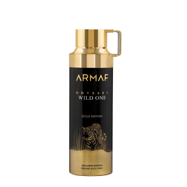 Perfume ARMAF ODYSSEY WILD ONE GOLD EDITION 200ML BODY SPRAY (Original)