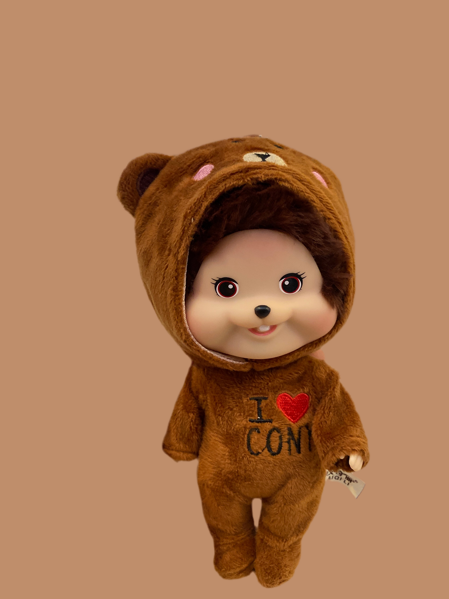 Muñeco de Peluche articulado de plástico duro  Monmonichi con Ropa   M3019