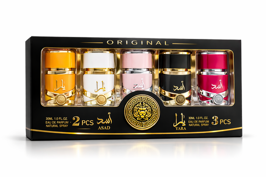 Set 5 Lattafa Yara&Asad 30ml