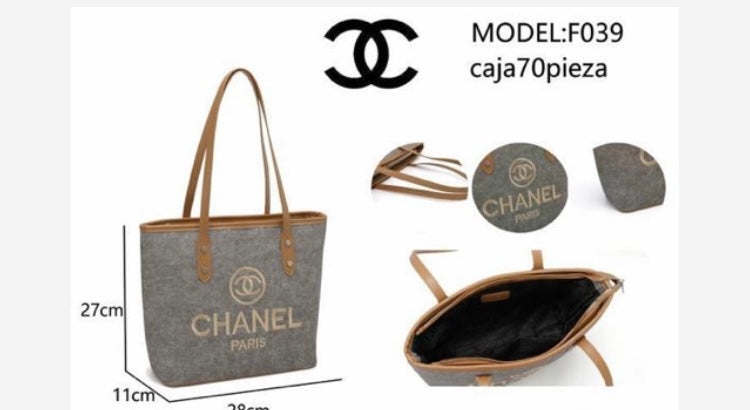 Bolsa Tote  Cha/nel F039