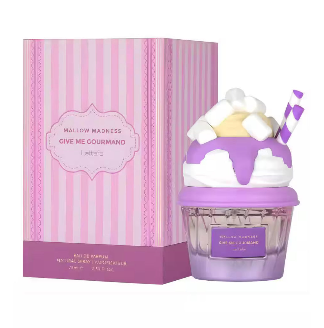 Perfume LATTAFA Give Me Gourmand ‘Mallow Maddnes’ Eau de Parfum 75 Ml