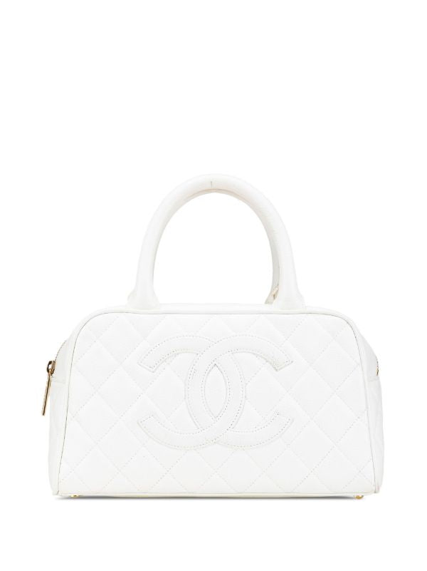 Bolsa de mano Chane/l Quilted Caviar Bowling Bag 16500