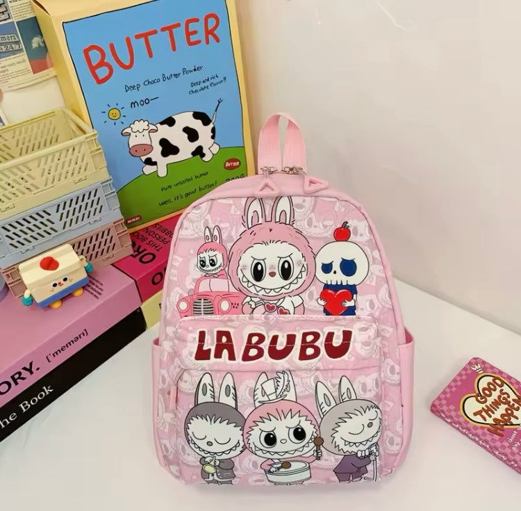 Mochila bubu escolar de tela mod.82509