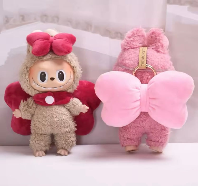 Peluche llavero bubu con moño trasero (J3)   L853