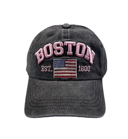Gorra unisex 💯 algodón broche  de presión de metal ajustable transpirable G20 boston