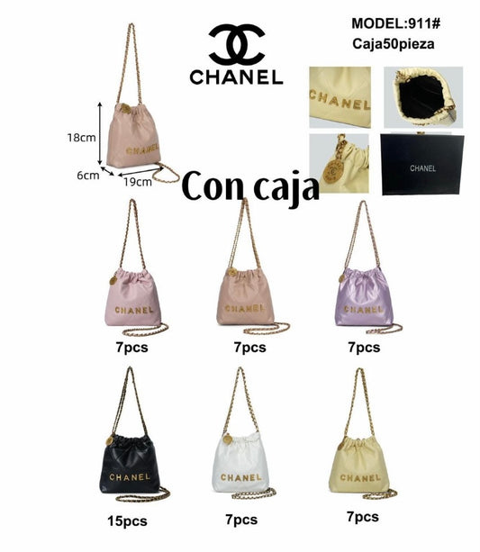 Bolso Crossbody para dama Cha/nel 911
