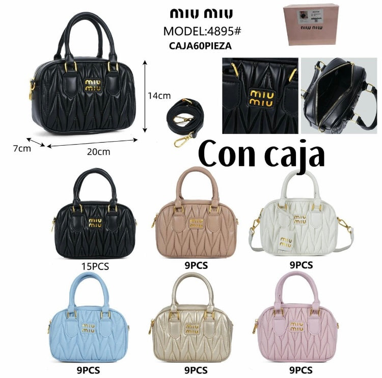 Bolsa Crossbody para Dama M/iu M/iu (Incluye caja) 4895