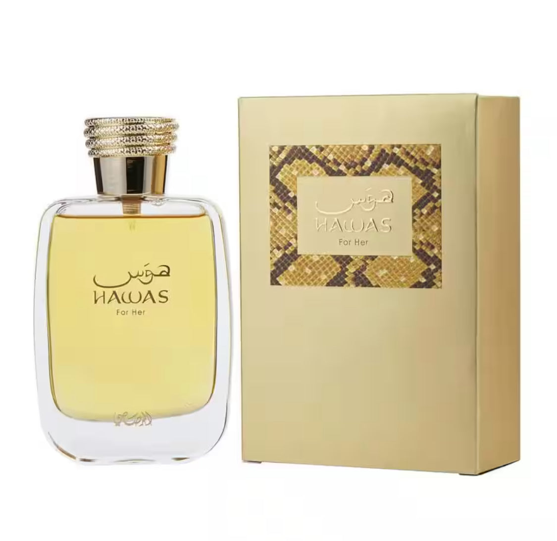 Perfume HAWAS
Eau de parfum para mujer 100ml