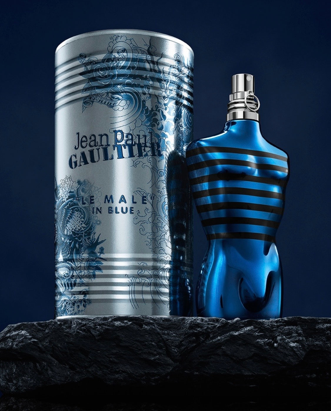Jean Paul le male in blue