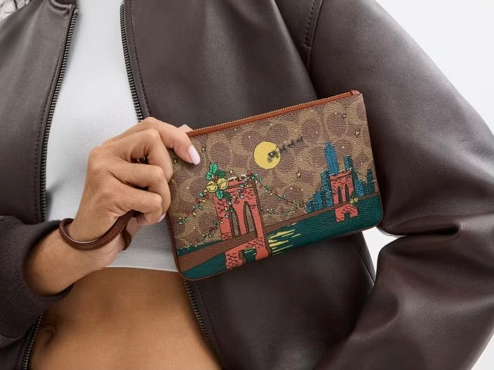 Muñequera doble cierre Co/ach para dama incluye caja jd389 foto de referencia