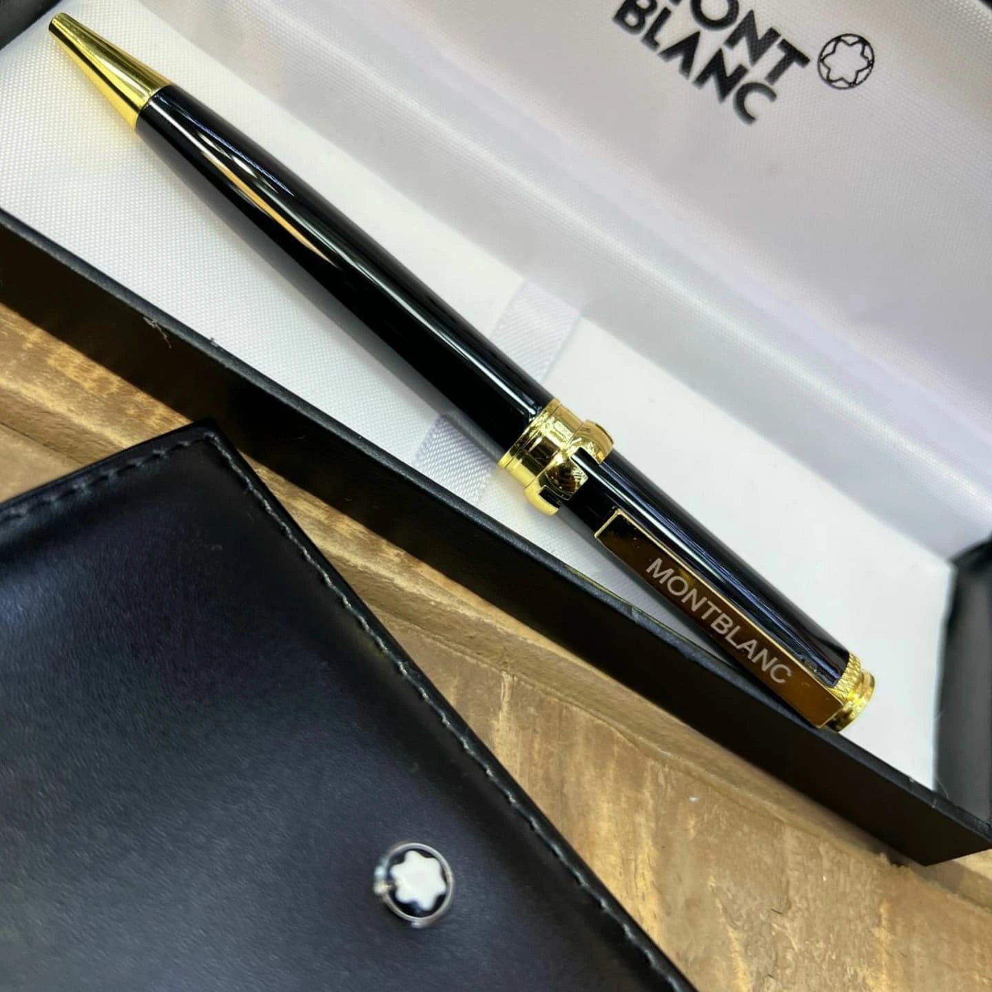 Boligrafo de lujo alta gama Mon/ t bla/nc incluye caja y certificado