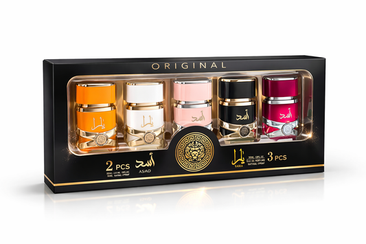 Set 5 Lattafa Yara&Asad 30ml