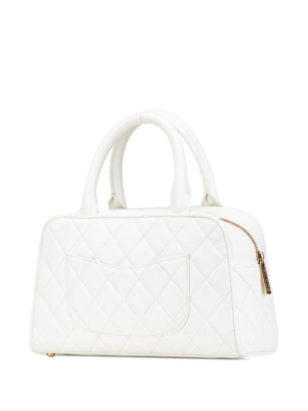 Bolsa de mano Chane/l Quilted Caviar Bowling Bag 16500