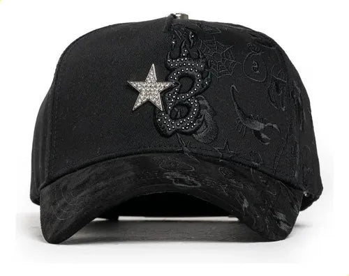 Gorra barba ha/st star  Silver