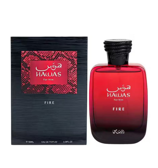 Perfume Eau de parfum Hawas Fire para hombre 100ml