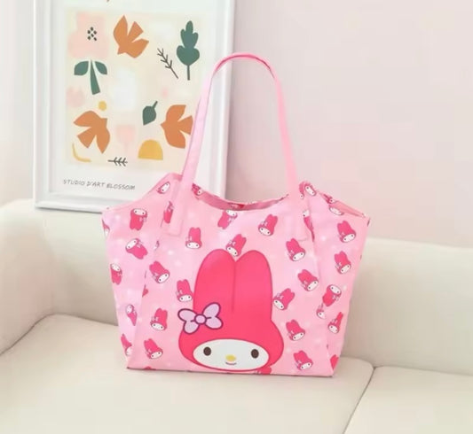 Bolsa casual de tela con cierre diseño Kawai mod.  cos0504