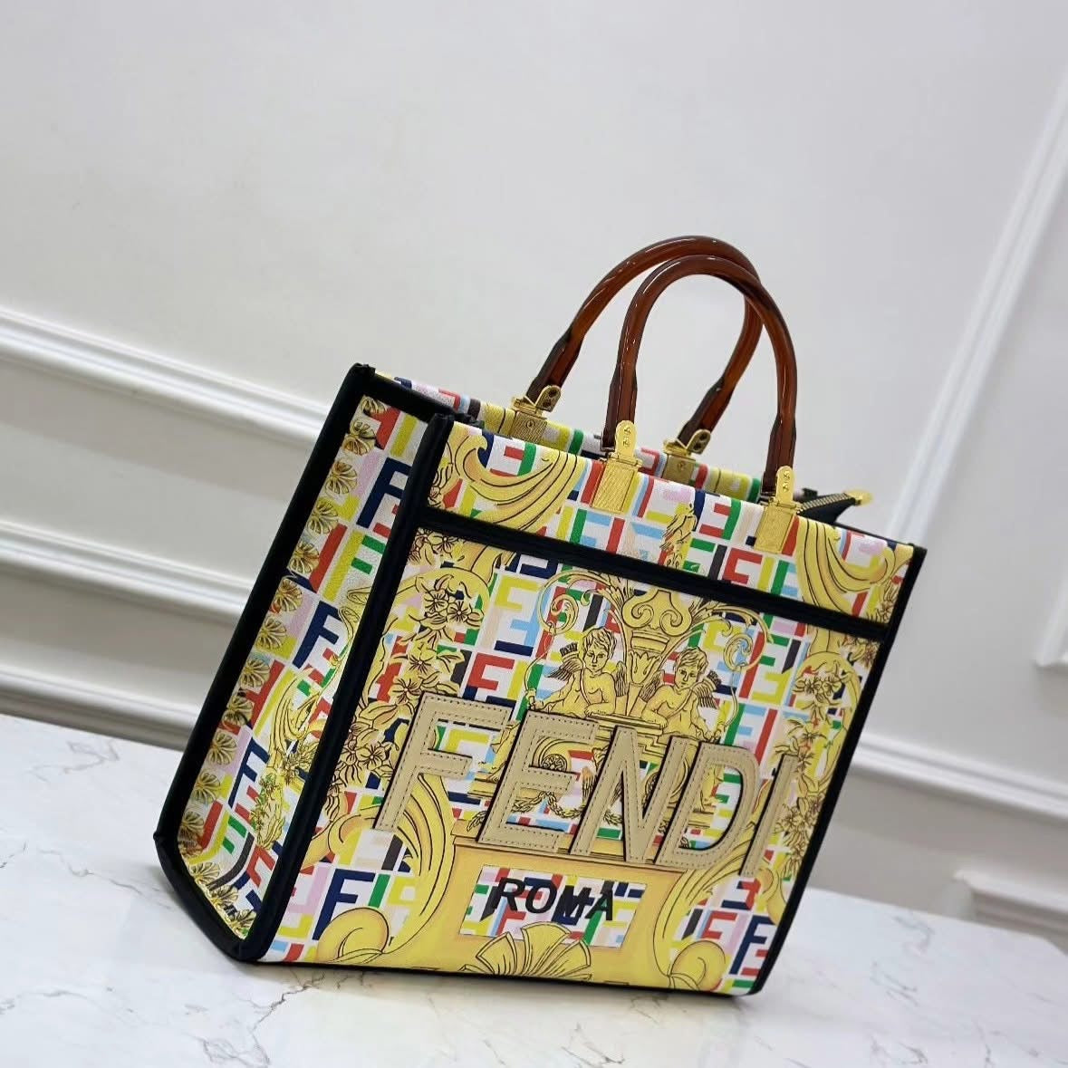 Bolso Tote Fen/di para dama 2683 foto de referencia