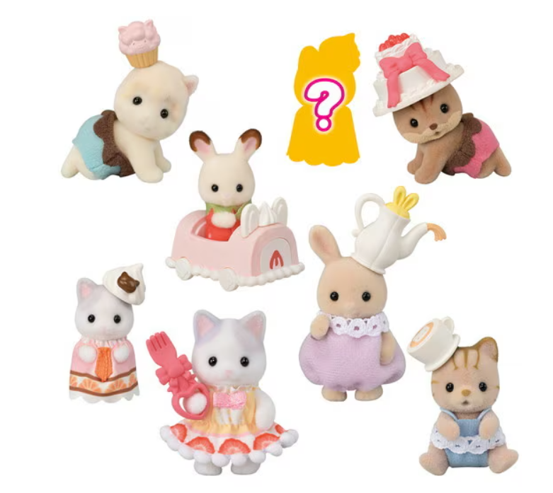 Sobre sorpresa animalitos Sylvanian Families Pasteles Ternurines