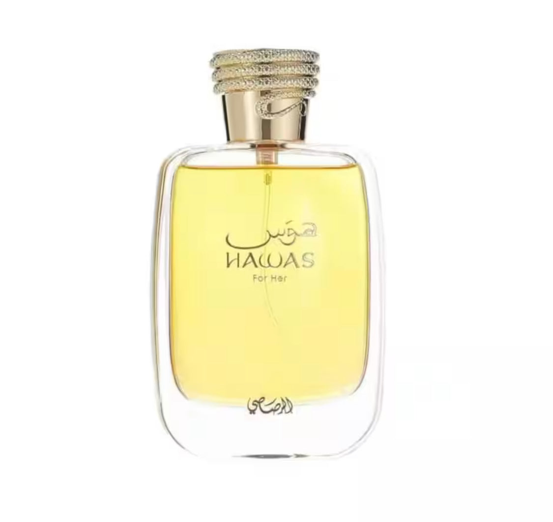 Perfume HAWAS
Eau de parfum para mujer 100ml