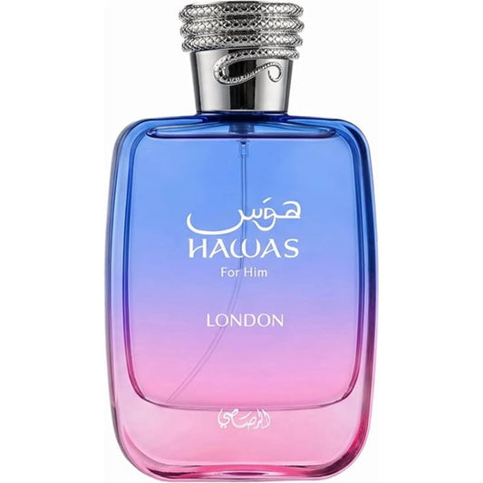 Perfume Rasasi Hawas London Eau de Parfum para hombre, 100 ml