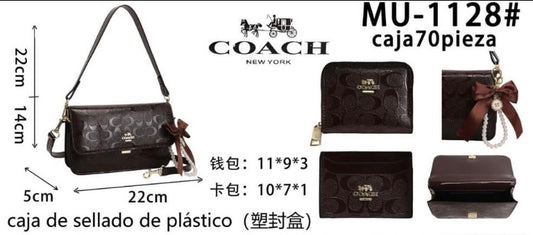 (NUEVO) Set Triple Deluxe Coa/ch MU1128 incluye caja