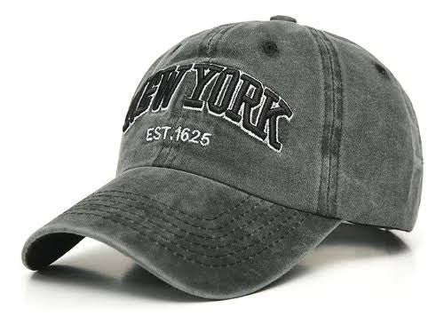 Gorra unisex 💯 por ciento algodón broche de metal ajustable y transpirable G25 New York