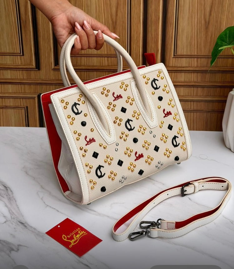 Bolsa Lou/ boutin paloma para dama de lujo alta gama foto de refencia 24062